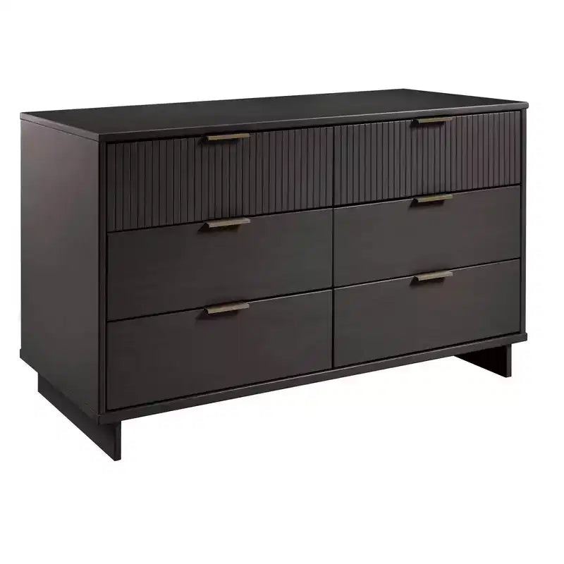 Ensemble de chambre Manhattan Comfort 3 pièces Granville : commode, double commode et table de chevet