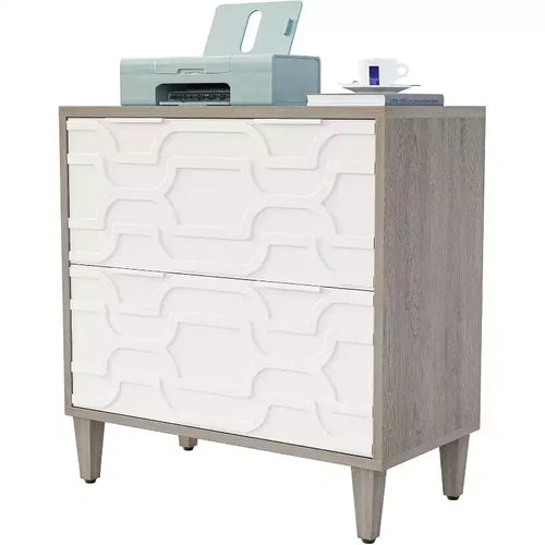 Tribesigns 2 Drawer Lateral File Cabinet, Office Filing Cabinet