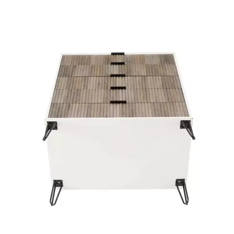 Ensemble 3 pièces Manhattan Comfort Dumbo comprenant une commode à 5 tiroirs, une commode à 6 tiroirs et une table de chevet