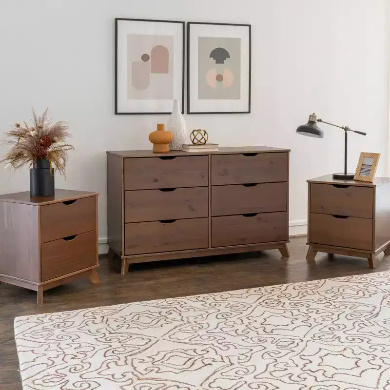Commode Powell Pensy et 2 tables de chevet