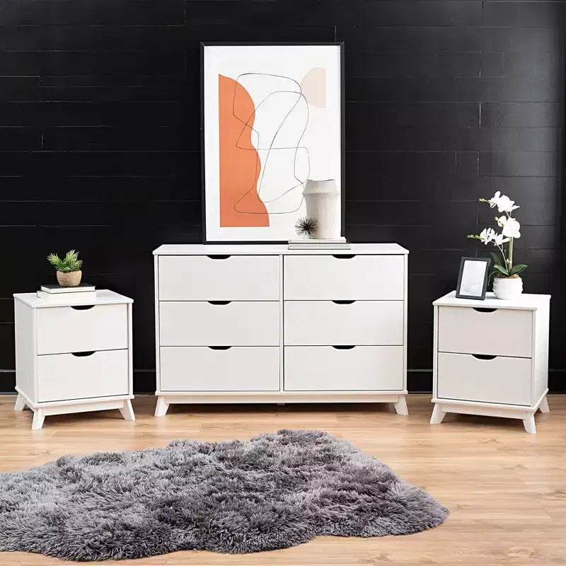 Commode Powell Pensy et 2 tables de chevet