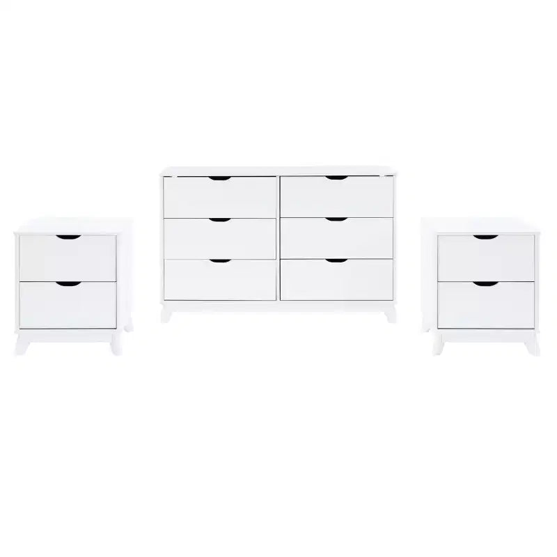 Commode Powell Pensy et 2 tables de chevet